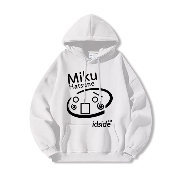 初音未來 聯名衛衣2025秋冬新款 親子情侶裝連帽衛衣