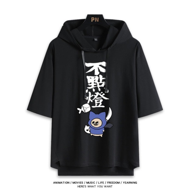 魔物獵人新款 親子情侶男女款連帽短袖T恤