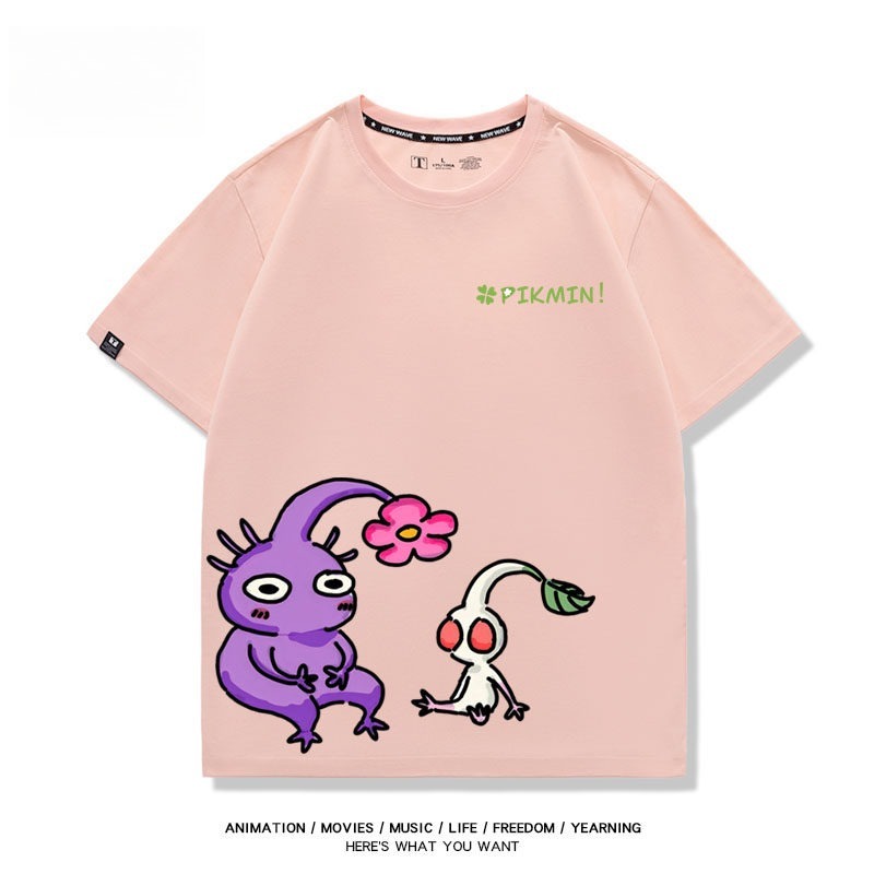 皮克敏PIKMIN4 印花短袖T恤