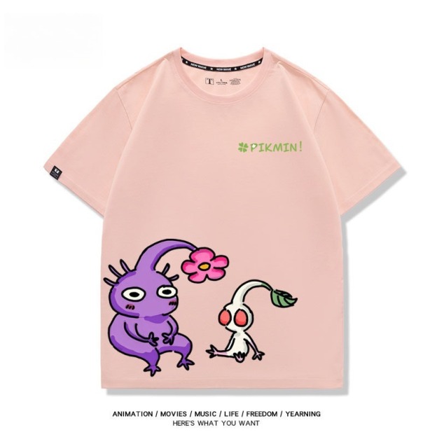 皮克敏PIKMIN4 印花短袖T恤