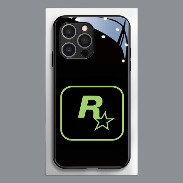 r星潮牌新款高清全包防摔玻璃殼-CASEZONE
