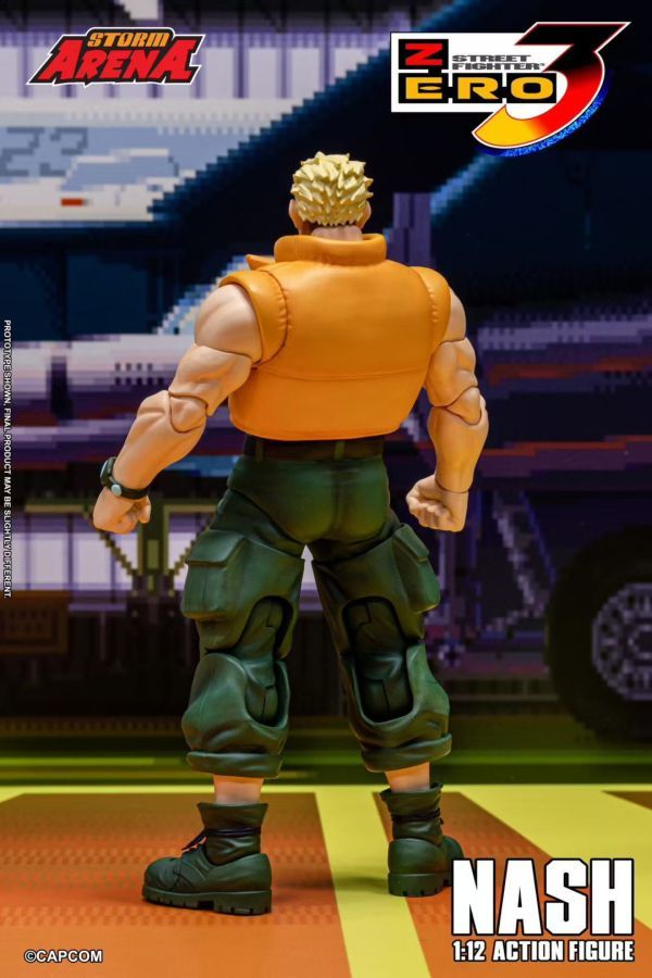 【預購】正版授權 STORM COLLECTIBLES 1/12 少年街霸3 納什