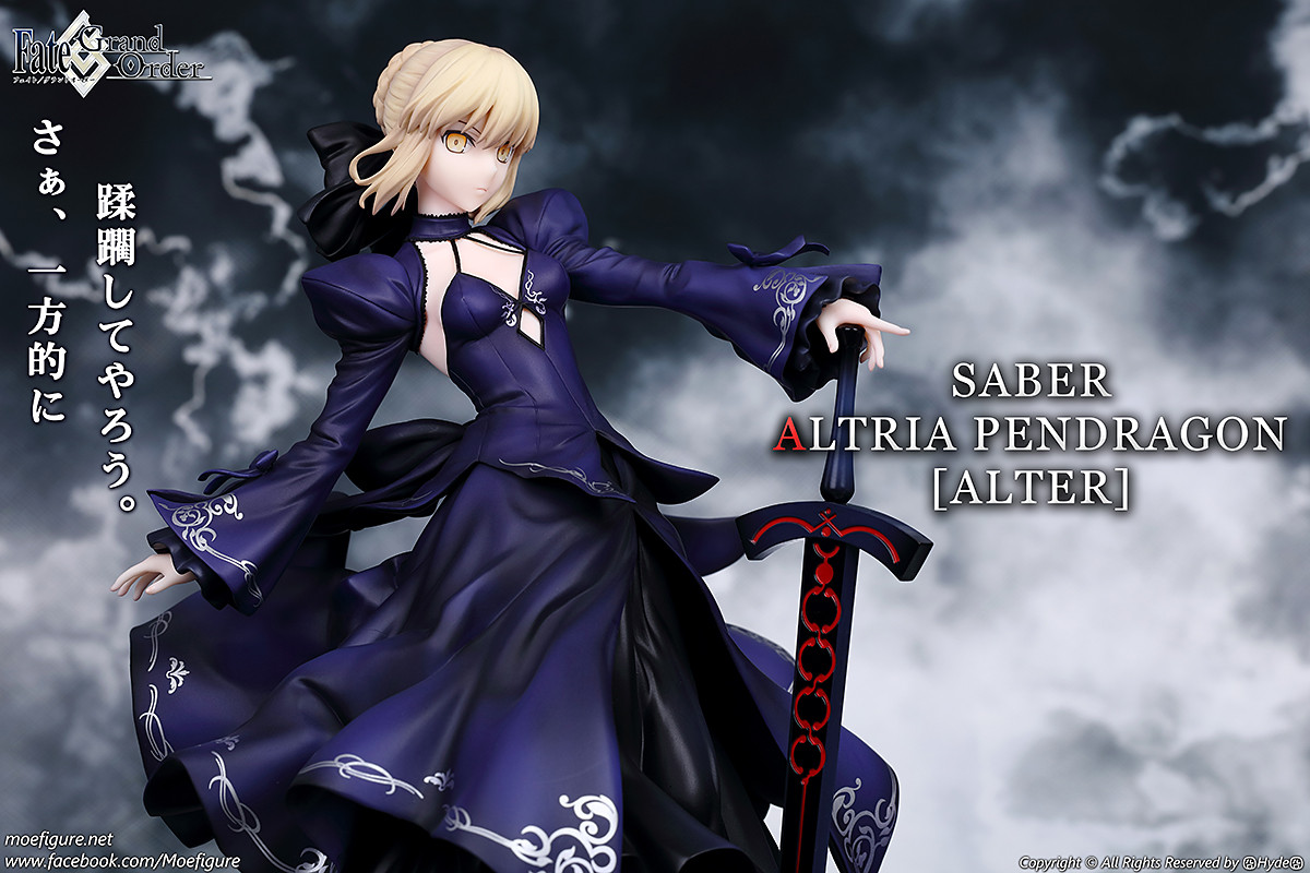 Fate/Grand Order 黑saber 礼服Ver. 1/7-CASEZONE