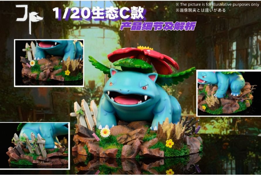 【預購】JP工作室 城市生態系列第5彈 1/20 妙蛙花進化組-CASEZONE