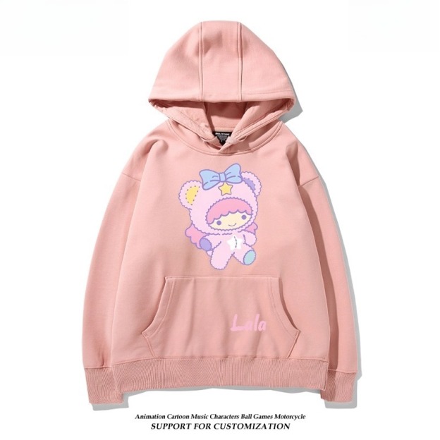 雙子星little twinstars新款 親子情侶男女連帽衛衣