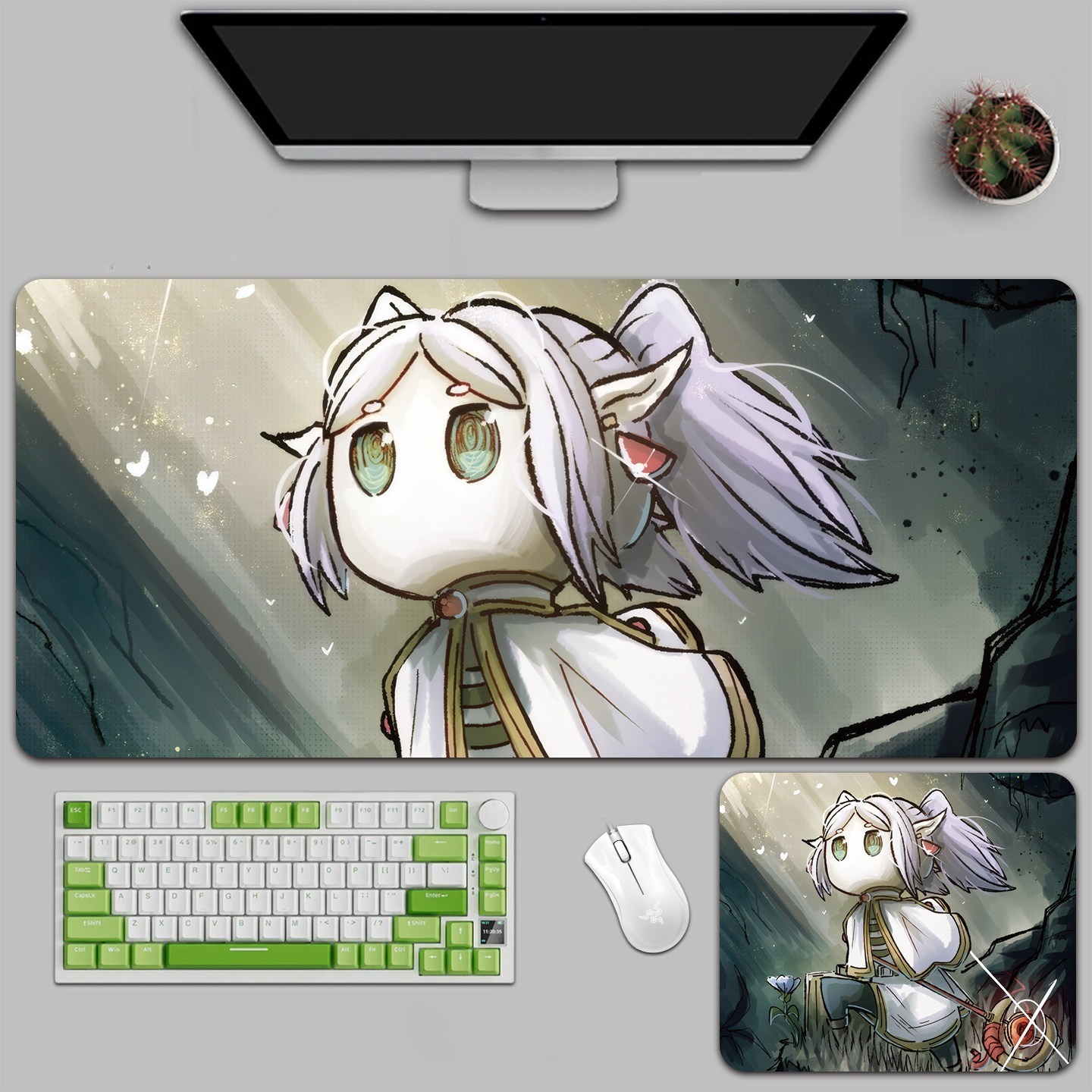 葬送的芙莉蓮 主題桌墊 布質滑鼠墊