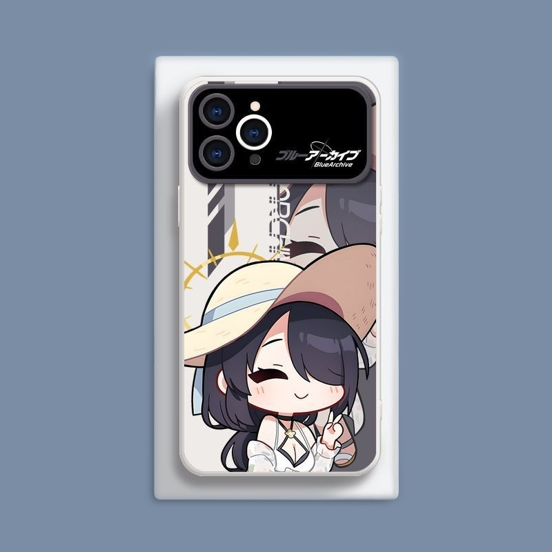 蔚藍檔案液態大視窗全包矽膠防摔軟殼-CASEZONE