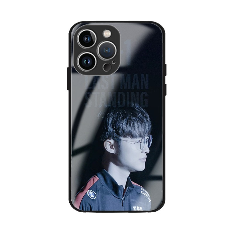 Faker五冠王新款高清全包防摔玻璃殼-CASEZONE