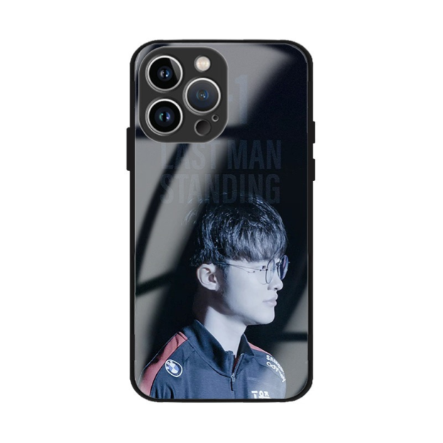 Faker五冠王新款高清全包防摔玻璃殼-CASEZONE