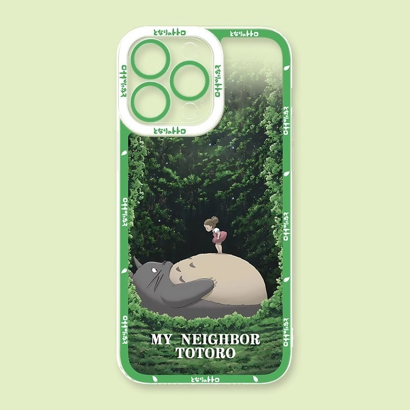 卡通龍貓透明防摔軟殼-CASEZONE