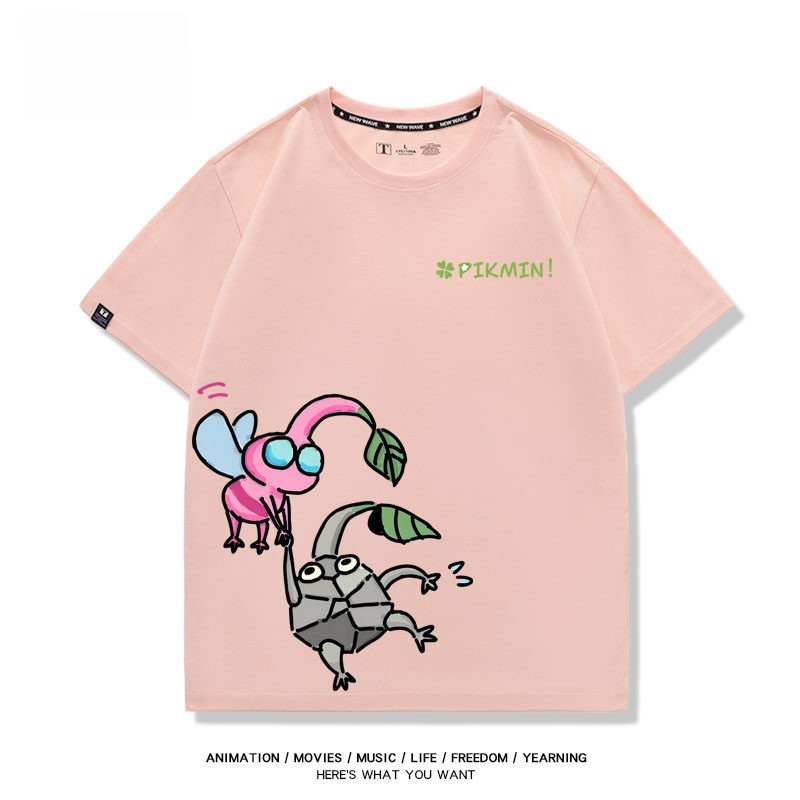 皮克敏PIKMIN4 印花短袖T恤