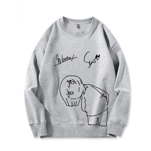 Yorushika 秋冬新款 親子情侶裝圓領長袖