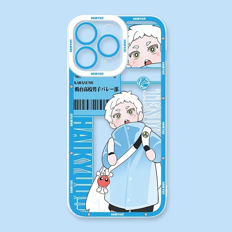 排球少年天使眼透明防摔軟殼