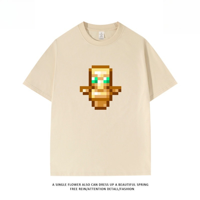 Minecraft不死圖騰 印花短袖T恤