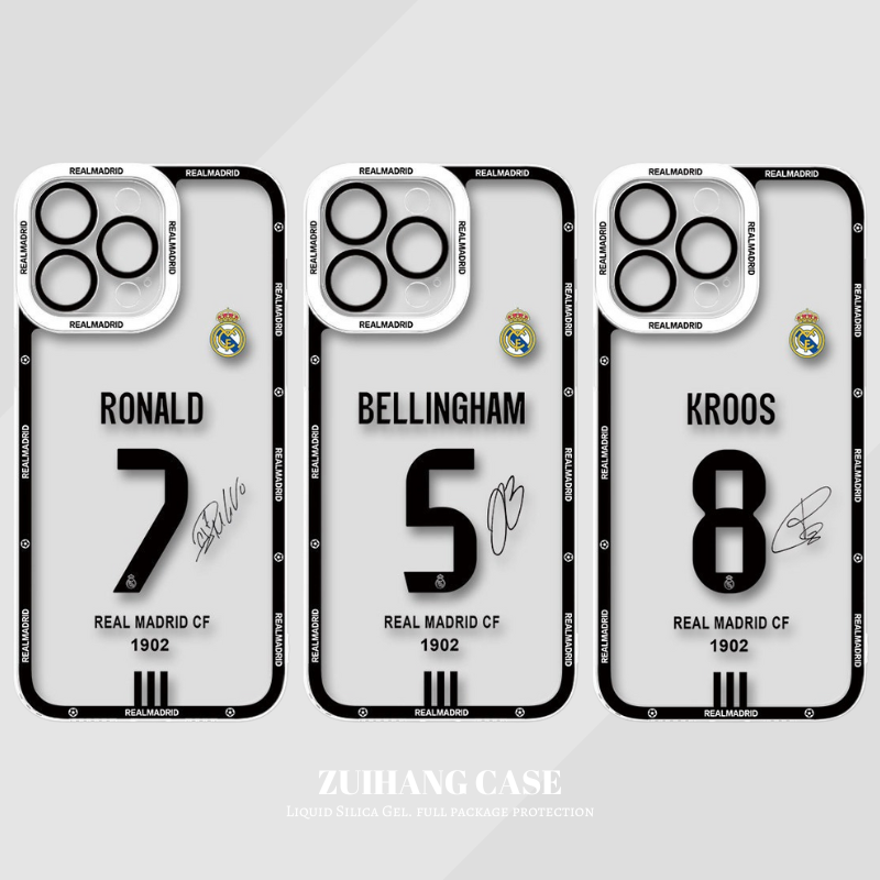 皇馬C羅天使眼透明防摔軟殼