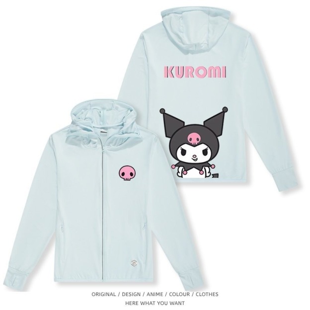 酷洛米 Kuromi 夏季通勤冰絲速乾涼感防曬外套