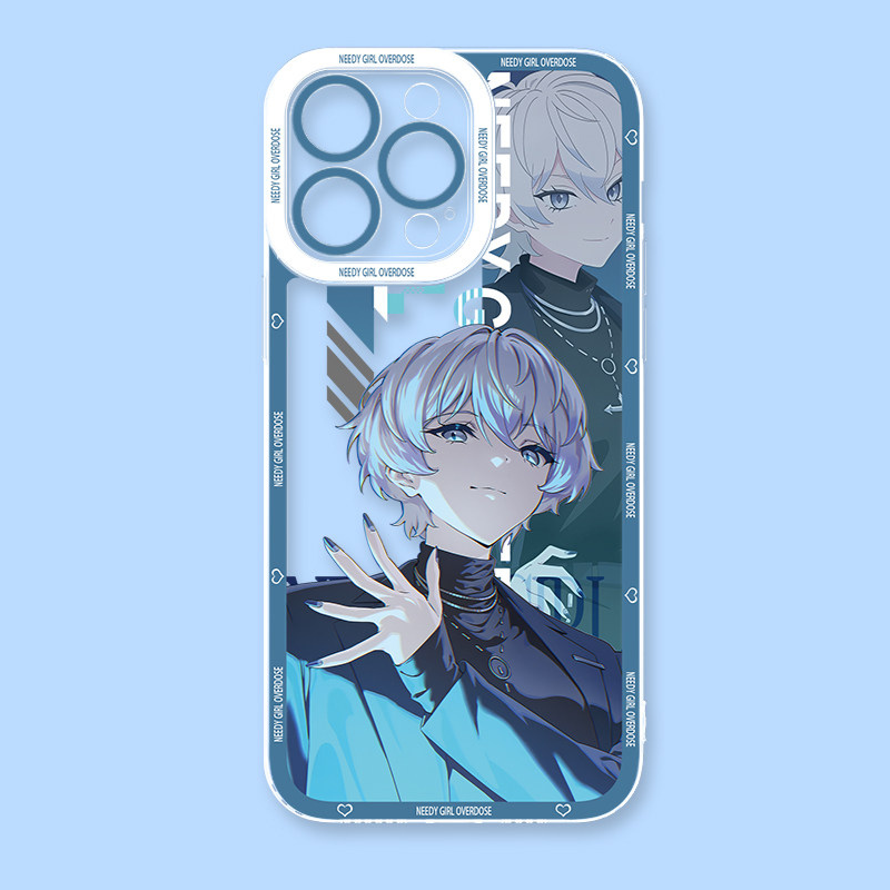 主播女孩重度依賴天使眼透明手機殼