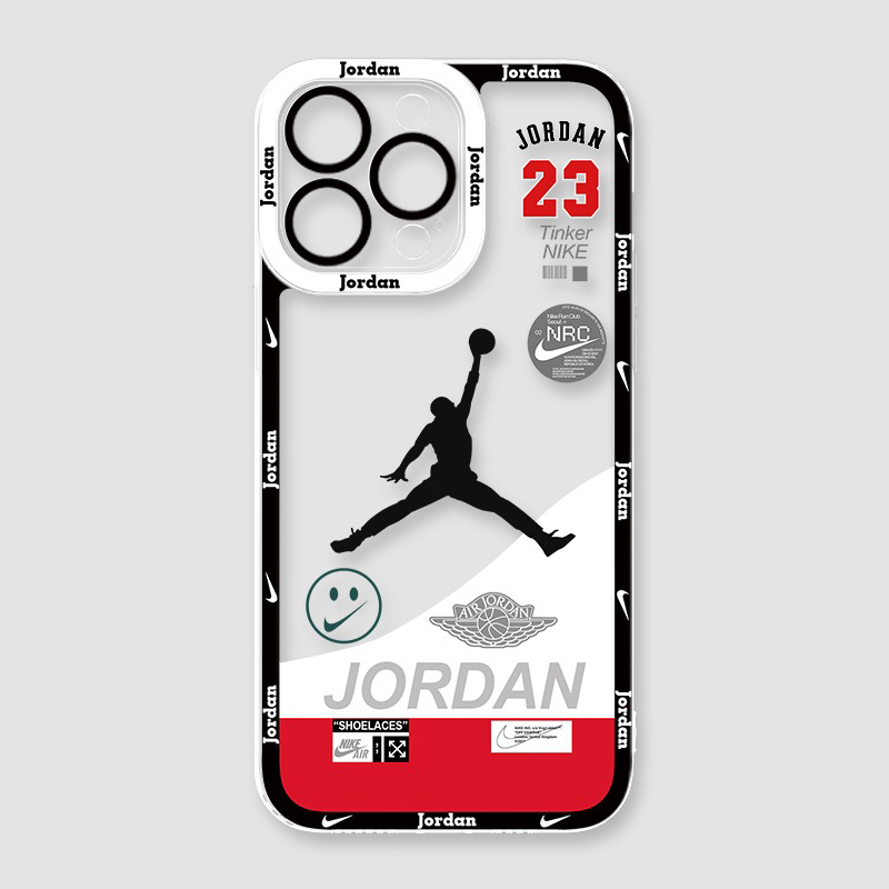 喬丹NBA籃球透明防摔軟殼-CASEZONE