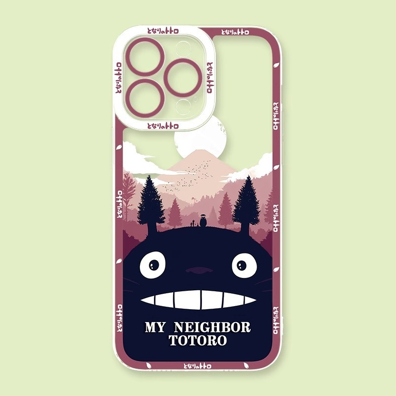 卡通龍貓透明防摔軟殼-CASEZONE