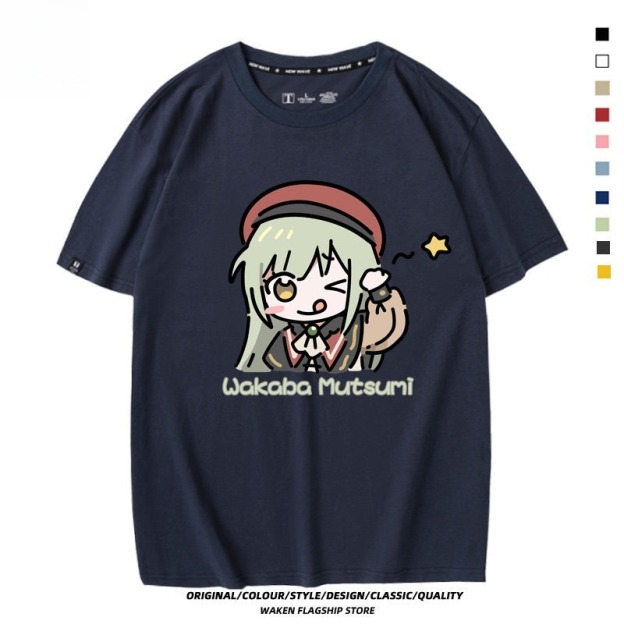 BanG Dream! Ave Mujica 印花短袖T恤