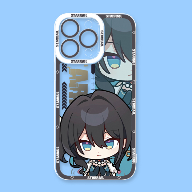 崩壞:星穹鐵道Q版透明防摔軟殼-CASEZONE