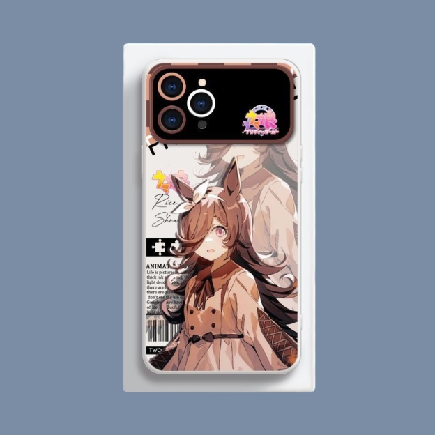 賽馬娘液態大視窗全包矽膠防摔軟殼-CASEZONE