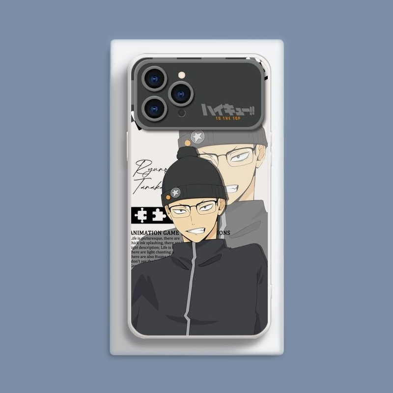 排球少年液態大視窗全包矽膠防摔軟殼-CASEZONE