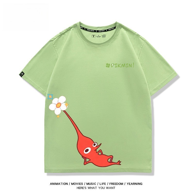 皮克敏PIKMIN4 印花短袖T恤
