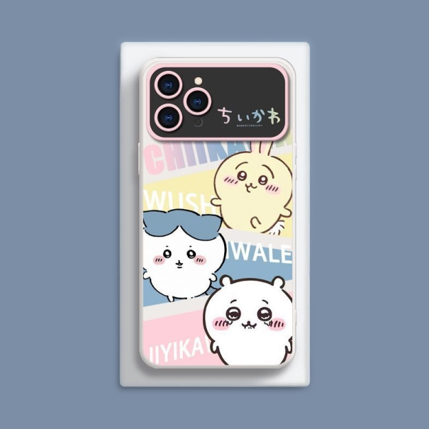 Chiikawa液態大視窗全包矽膠防摔軟殼-CASEZONE