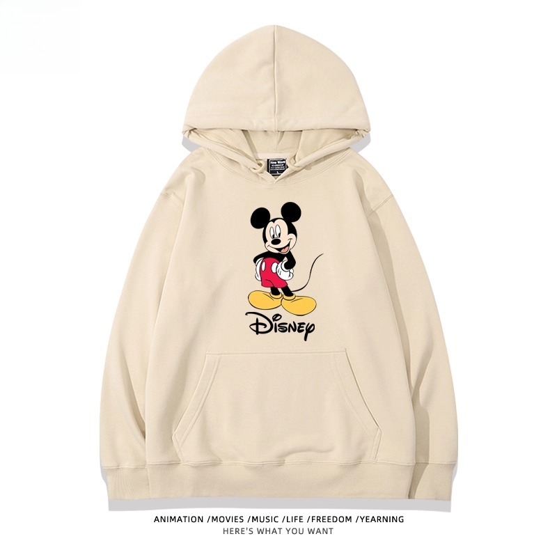 米老鼠米奇米妮 聯名衛衣2025秋冬新款親子情侶裝連帽衛衣