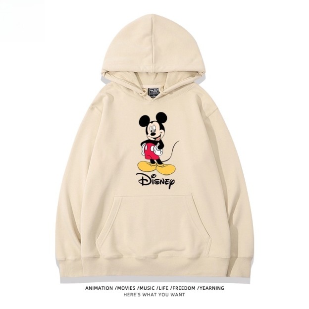 米老鼠米奇米妮 聯名衛衣2025秋冬新款親子情侶裝連帽衛衣