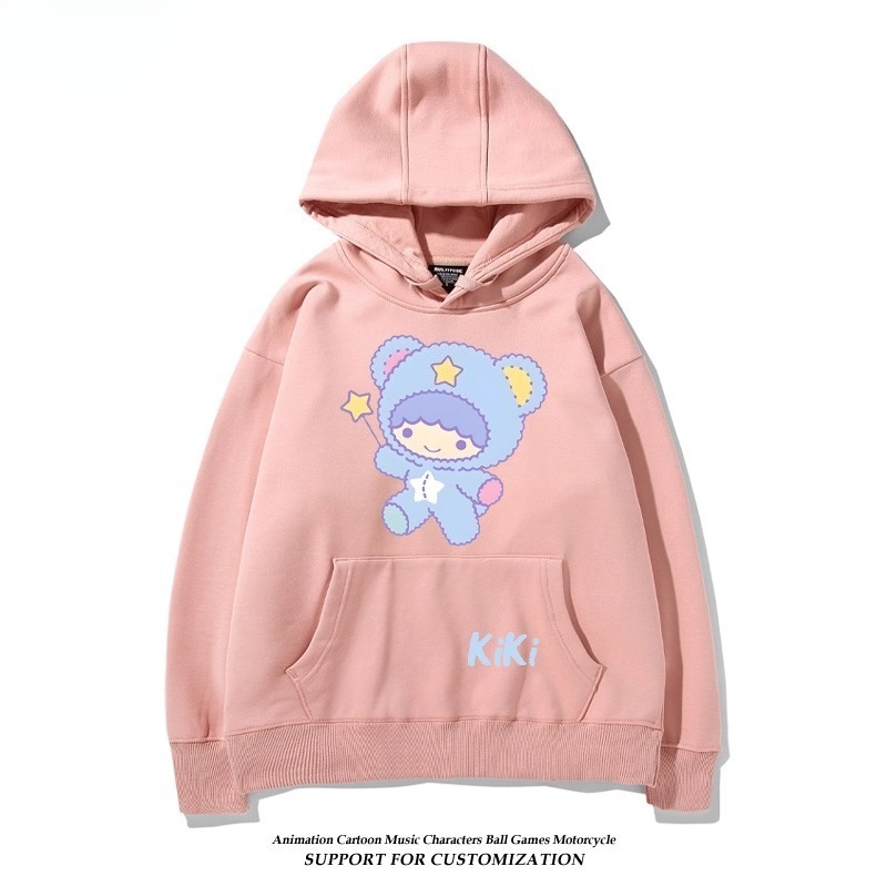 雙子星little twinstars新款 親子情侶男女連帽衛衣