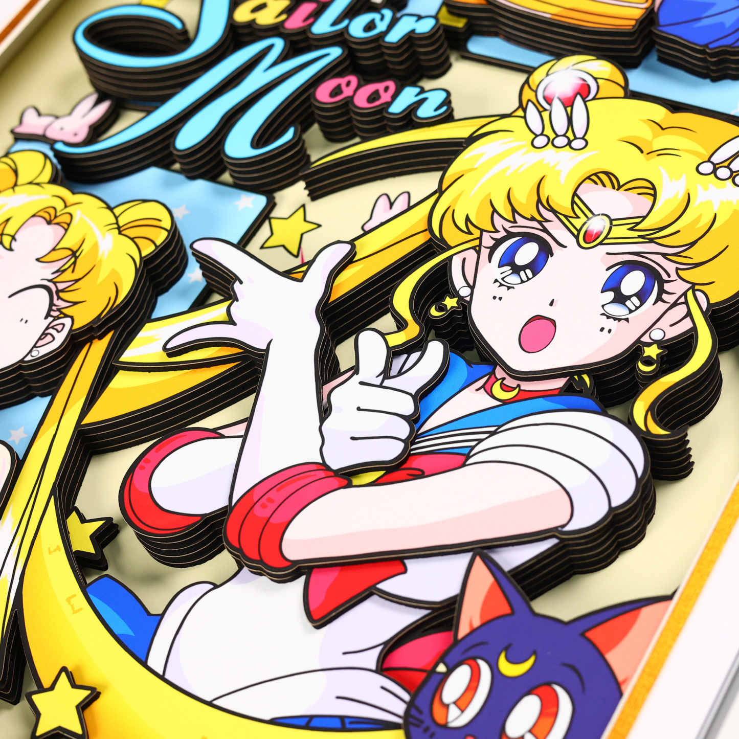 美少女戰士 3D立體畫-CASEZONE