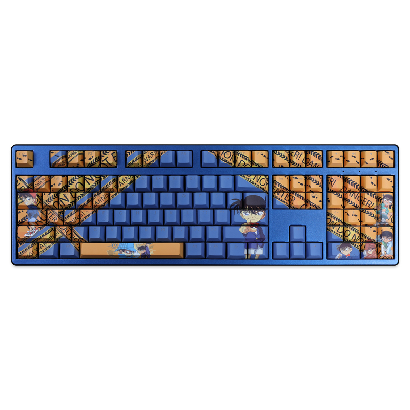 名偵探柯南透光RGB108鍵標準配列衛星軸鍵帽-CASEZONE