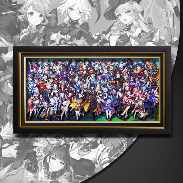 原神 3D立體畫-CASEZONE