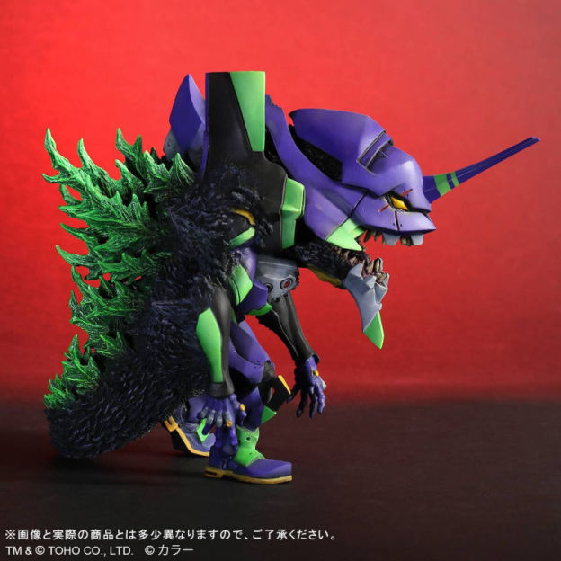 《哥吉拉對福音戰士》Defo-Real系列 福音戰士初號機「G」覺醒形態 限定版
