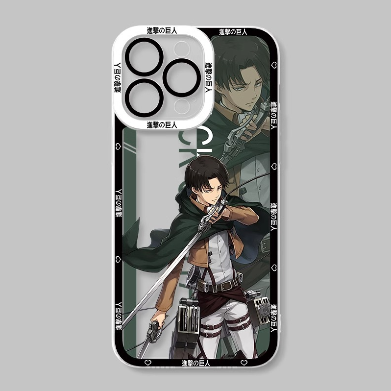 進擊的巨人透明防摔軟殼-CASEZONE