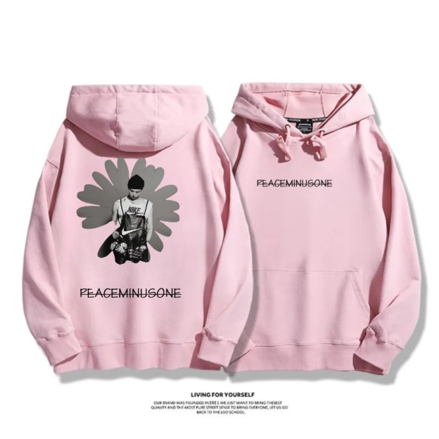 GD權志龍 2025秋冬新款 親子情侶男女連帽衛衣