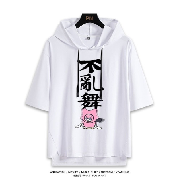 魔物獵人新款 親子情侶男女款連帽短袖T恤