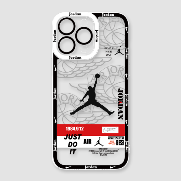 喬丹NBA籃球透明防摔軟殼-CASEZONE