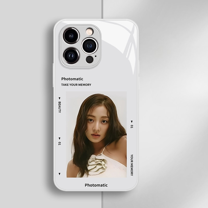 TWICE 高清鋼化玻璃手機殼