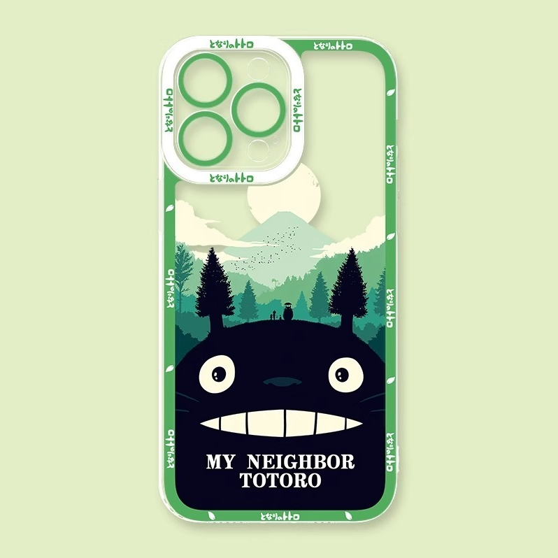 卡通龍貓透明防摔軟殼-CASEZONE