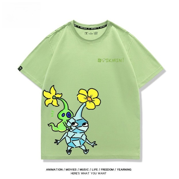 皮克敏PIKMIN4 印花短袖T恤