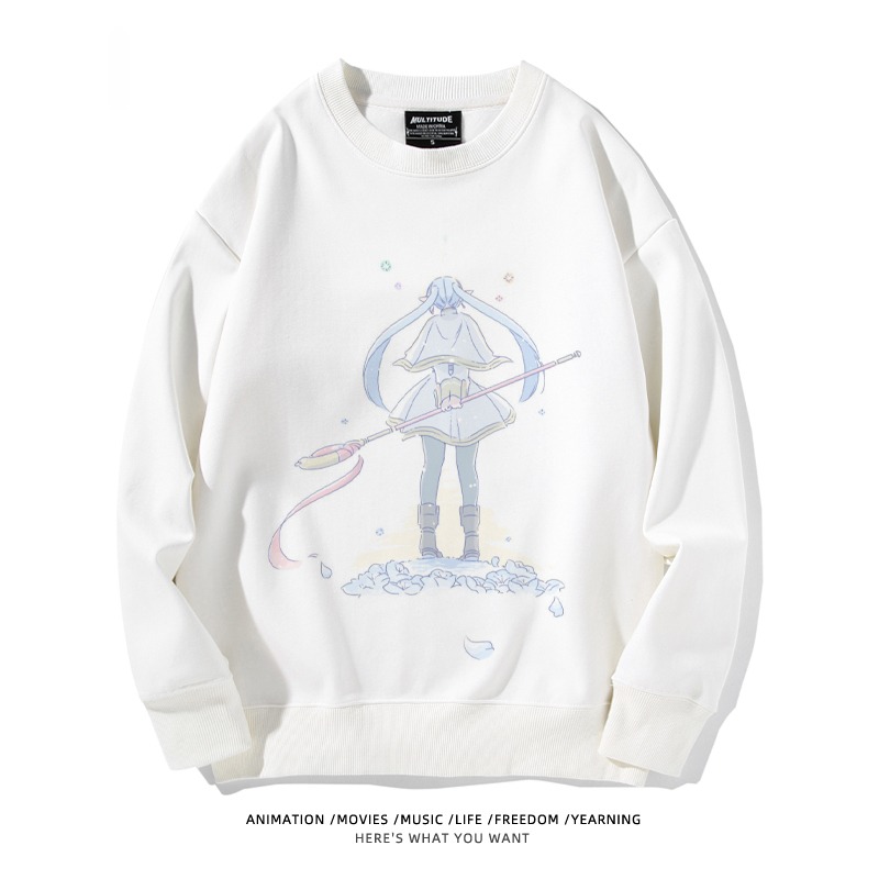 葬送的芙莉蓮 秋冬新款 親子情侶裝圓領長袖