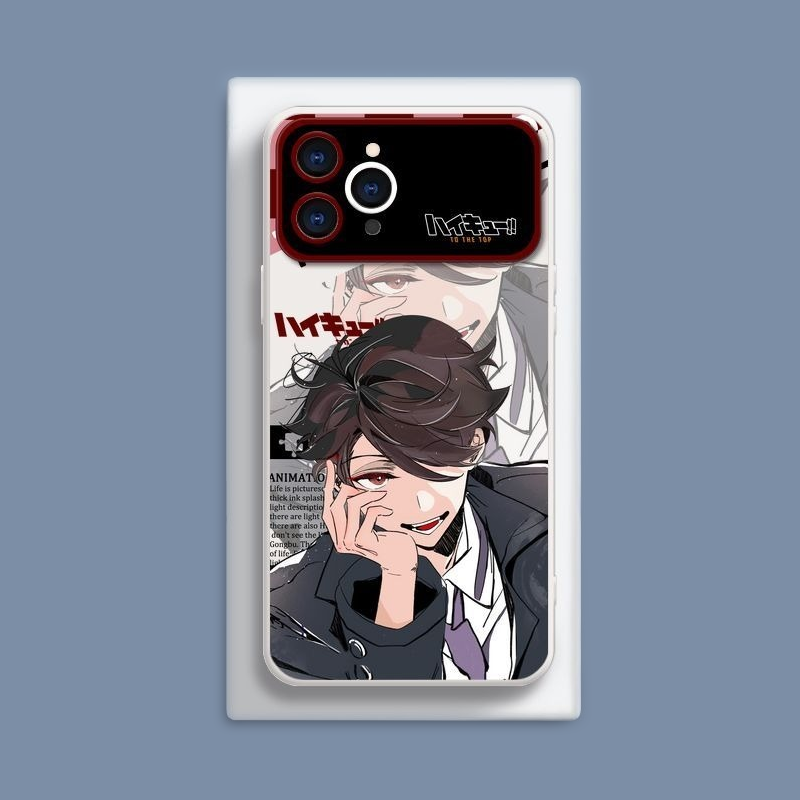 排球少年液態大視窗全包矽膠防摔軟殼-CASEZONE