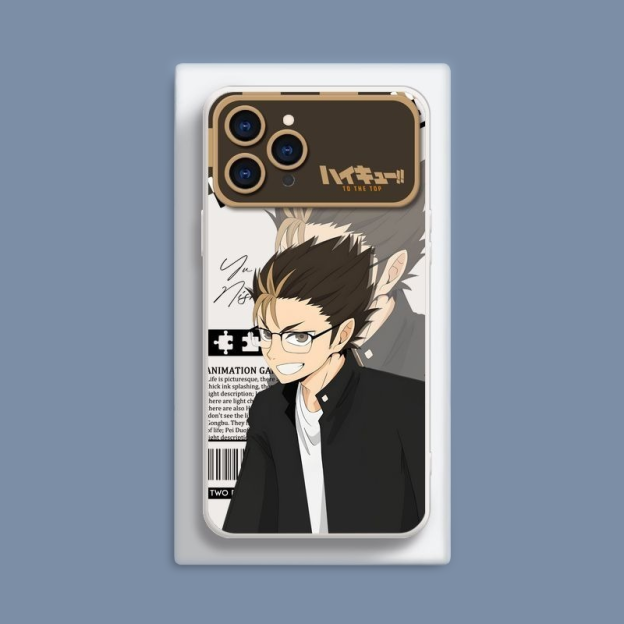 排球少年液態大視窗全包矽膠防摔軟殼-CASEZONE