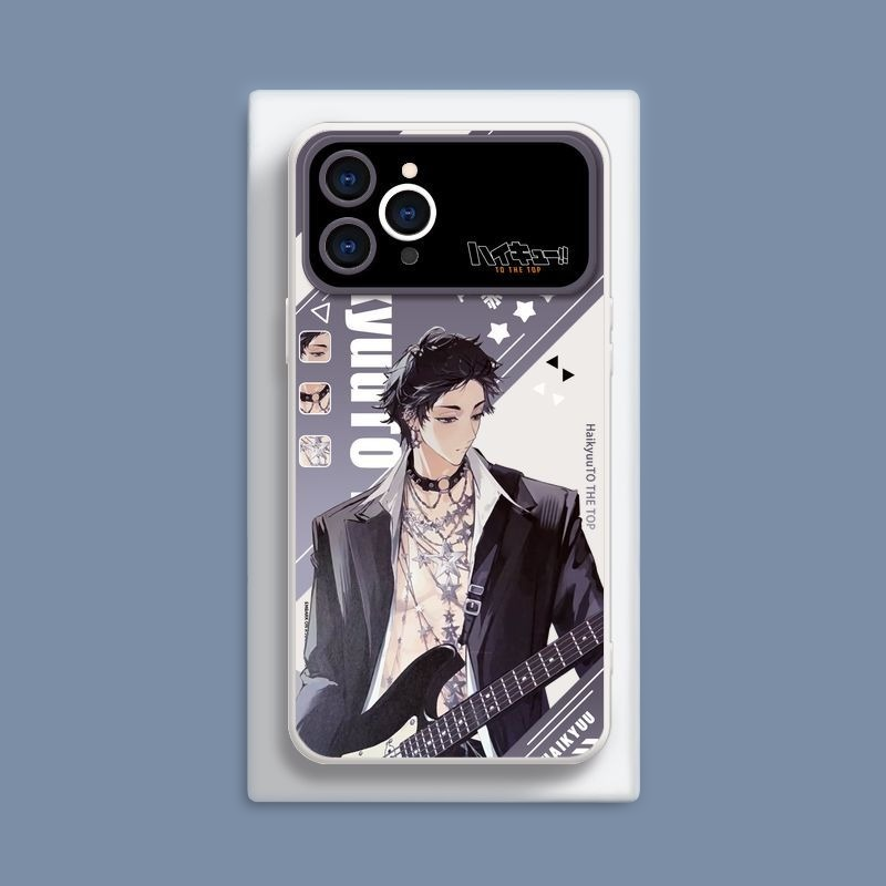 排球少年液態大視窗全包矽膠防摔軟殼-CASEZONE