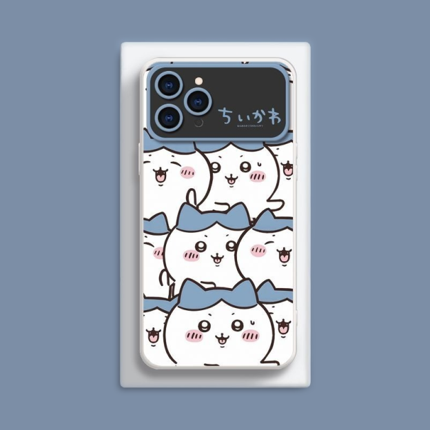 Chiikawa液態大視窗全包矽膠防摔軟殼-CASEZONE