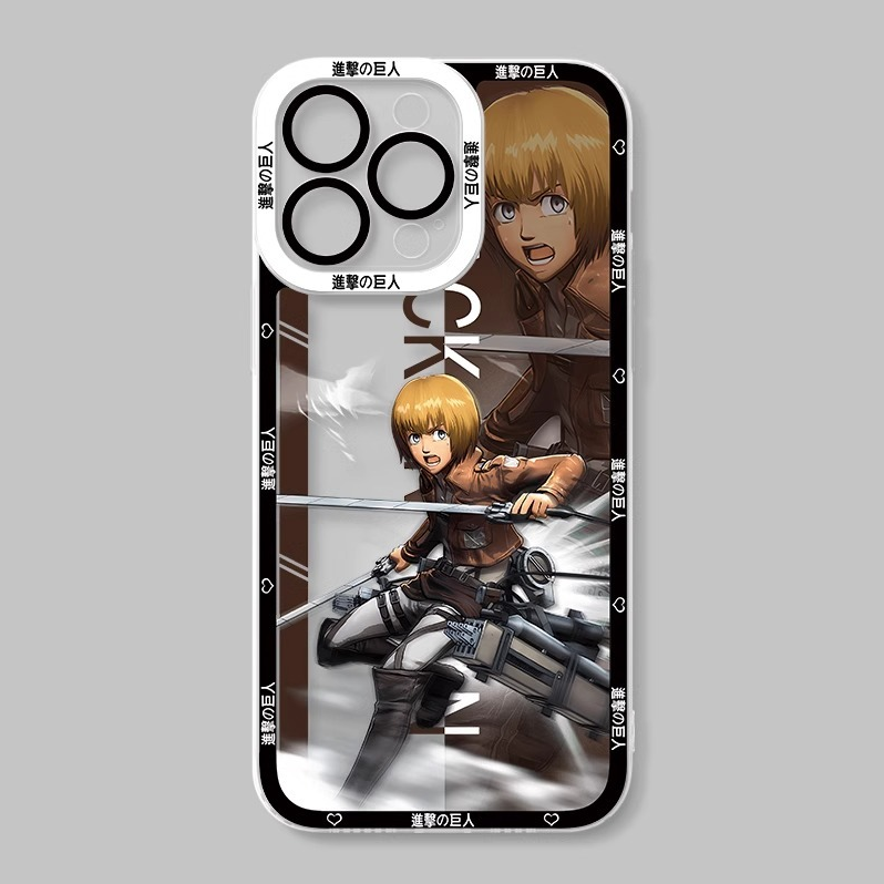 進擊的巨人透明防摔軟殼-CASEZONE