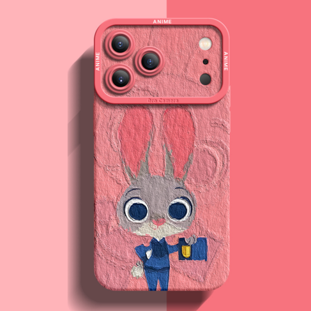 動物方城市液態矽膠全包防摔軟殼